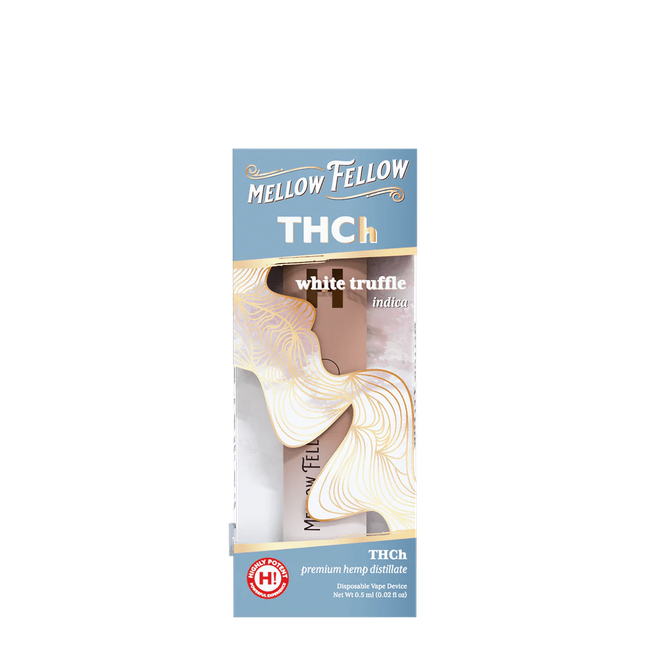 THCh 0.5g Disposable Vape - White Truffle (Indica)-gallery-37327595569358