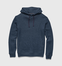 Justin Cashmist Fleece Hoodie - Navy Heather