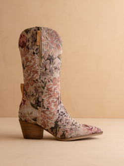 The Brilee | Mauve Tapestry Boot