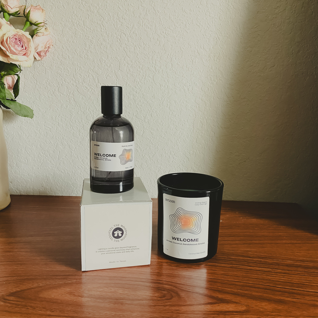 Welcome House Set - Candle & Room Spray-gallery-52681239003410
