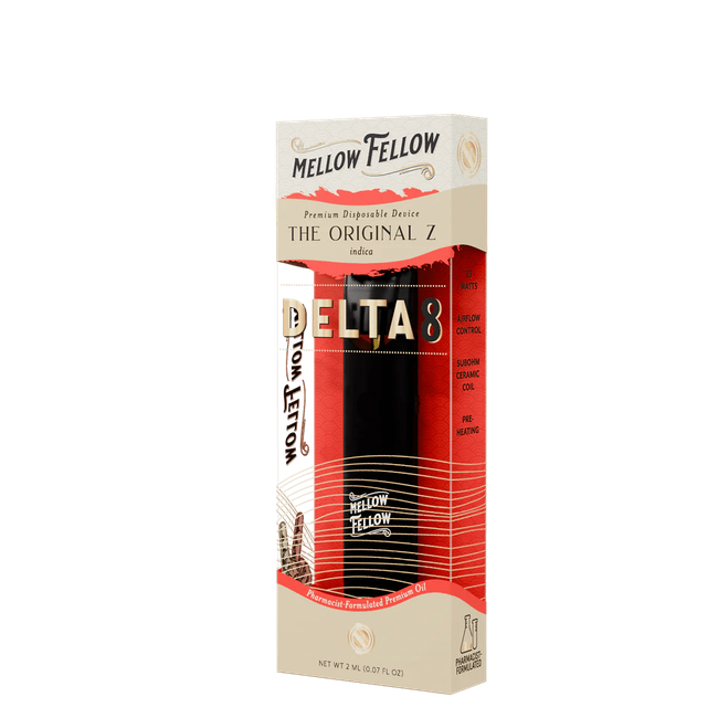 Delta 8 Premium 2ML Disposable Vape - The Original Z (Indica)-gallery-37327680962766