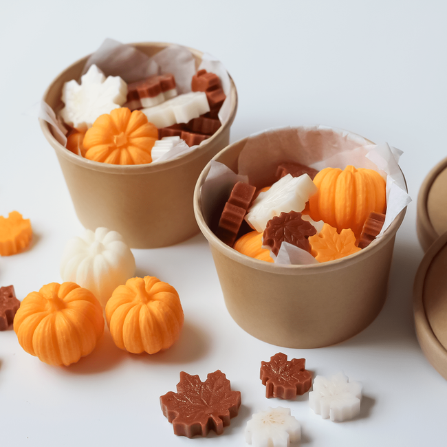 Fall Wax Melts Hello Pumpkin | Orange, Apple, Mandarin, Peppercorn, Vanilla Coco Tarts-gallery-30269092069446