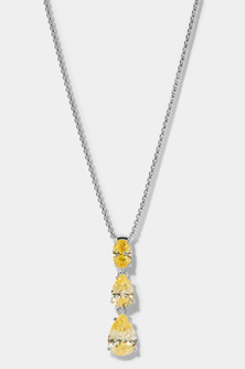 NATURAL BEAUTY YELLOW SHORT Y NECK