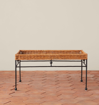 Lacoste Indoor/Outdoor Wicker Coffee Table