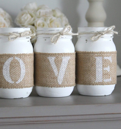 Rustic Valentine's Day Decor Gift Idea | Love - Two Sided