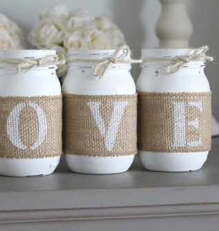 Rustic Valentine's Day Decor Gift Idea | Love - Two Sided
