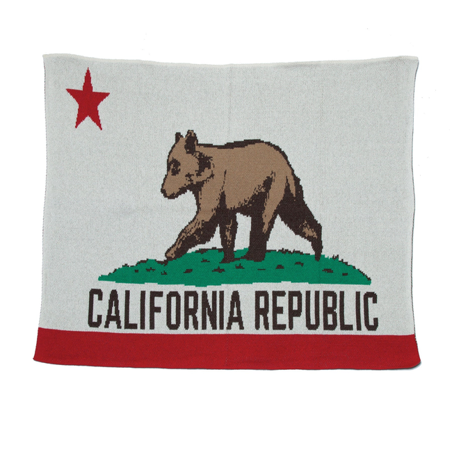 Baby California Flag Blanket-gallery-46682890567971