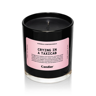 CRYING IN A TAXICAB CANDLE