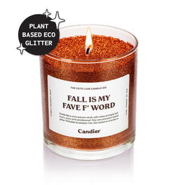 Fall Fave F Word Candle