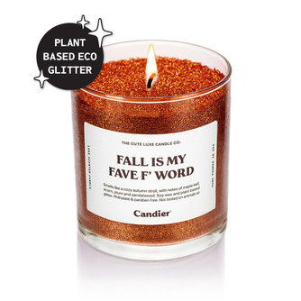 Fall Fave F Word Candle