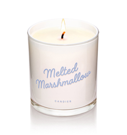 Melted Marshmallow Candle