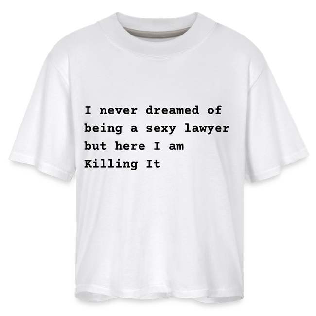 Sexy Lawyer Women's Boxy Tee-gallery-33484453150786