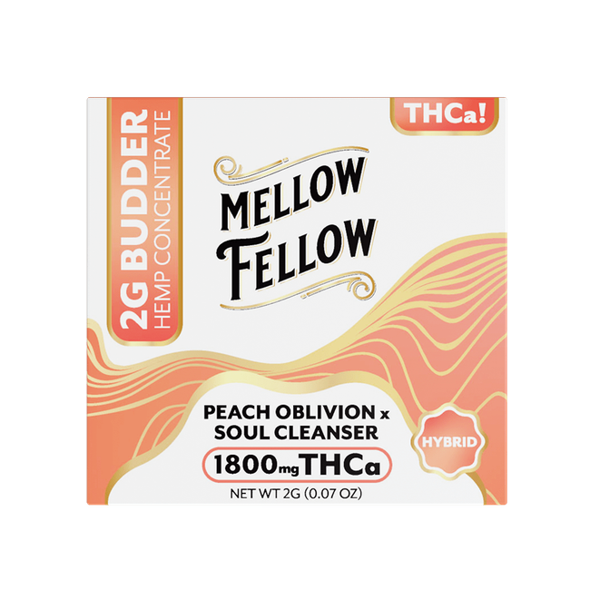 THCa 2g Budder Jar - Peach Oblivion x Soul Cleanser (Hybrid)-gallery-37435770306766