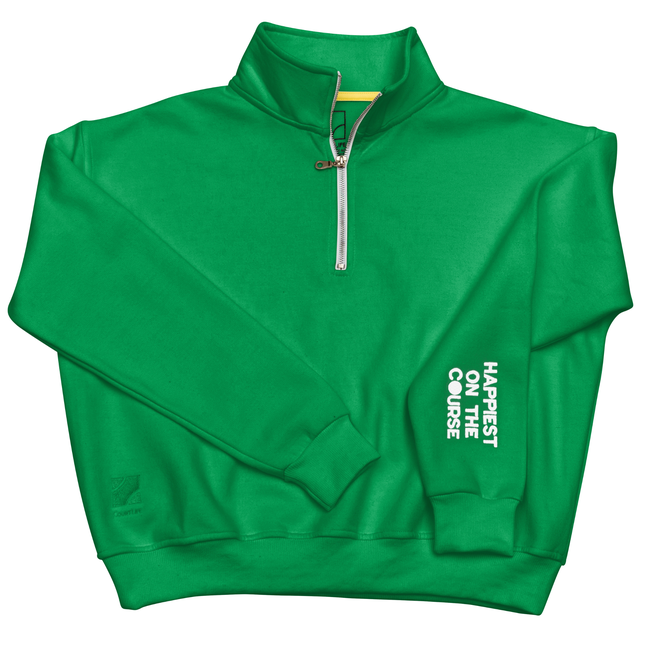 Happiest on the Course™ Quarter Zip Golf Sweatshirt-gallery-38464889061536