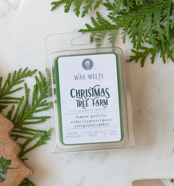 Christmas Tree Farm Scented Wax Melts | Fir +Cedar +Cypress Scent