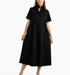 Weekender Ruffle Caftan - Midnight