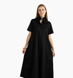 Weekender Ruffle Caftan - Midnight