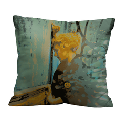 Woman's Portrait Luxury Pillow - Fallen Angel