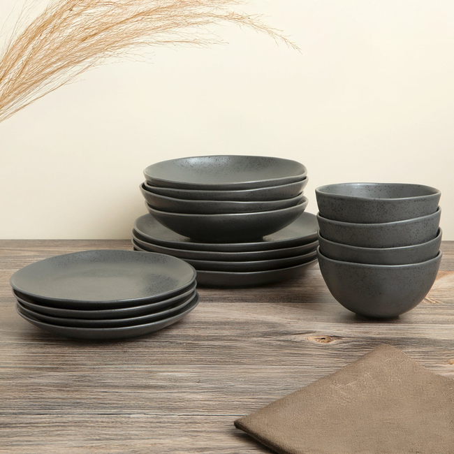 Urban Stoneware Set (20-Pieces, 4 Place Settings)-gallery-53875352666484