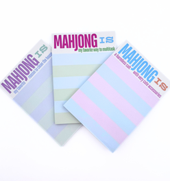 MAHJONG NOTEPAD  |  5x7 inches  |  100 Pages