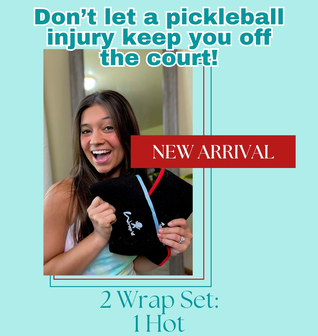 Pickleball Essentials Kit - Hot & Cold Therapy Packs for Pickleball Players