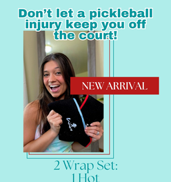 Pickleball Essentials Kit - Hot & Cold Therapy Packs for Pickleball Players