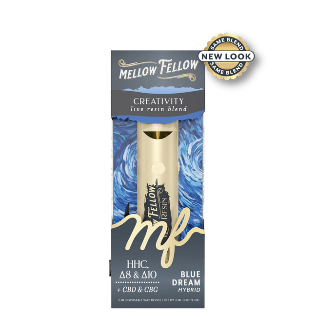Creativity Blend 2ml Live Resin Disposable Vape - Blue Dream (Hybrid)-gallery-37327753511118