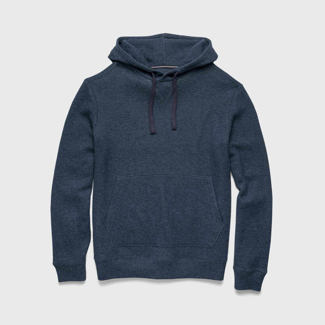 Justin Cashmist Fleece Hoodie - Navy Heather-gallery-45068454723842