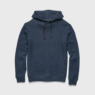 Justin Cashmist Fleece Hoodie - Navy Heather