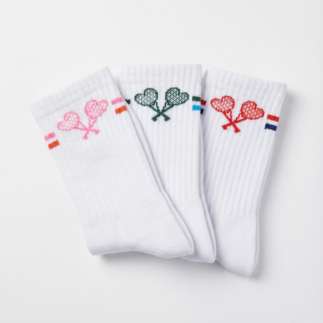 Love All Tennis Sock Bundle-gallery-67853692174417