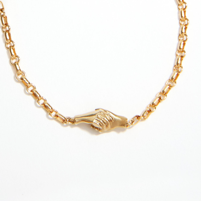 Fine Gentlewoman's Agreement® Necklace in 14K Gold-gallery-38372918034670