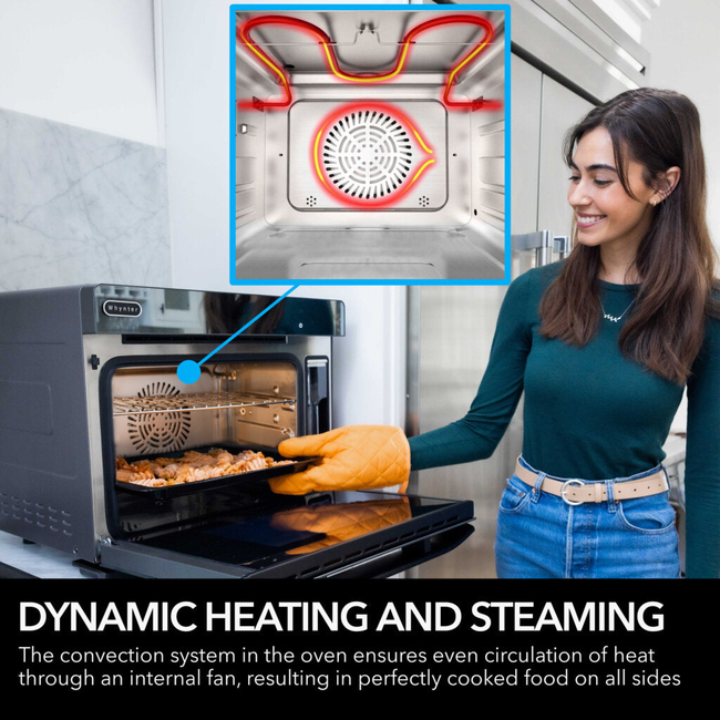 Whynter Grande 40 Quart Capacity Counter-Top Multi-Function Intelligent Convection TSO‑488GB-gallery-46742759899384