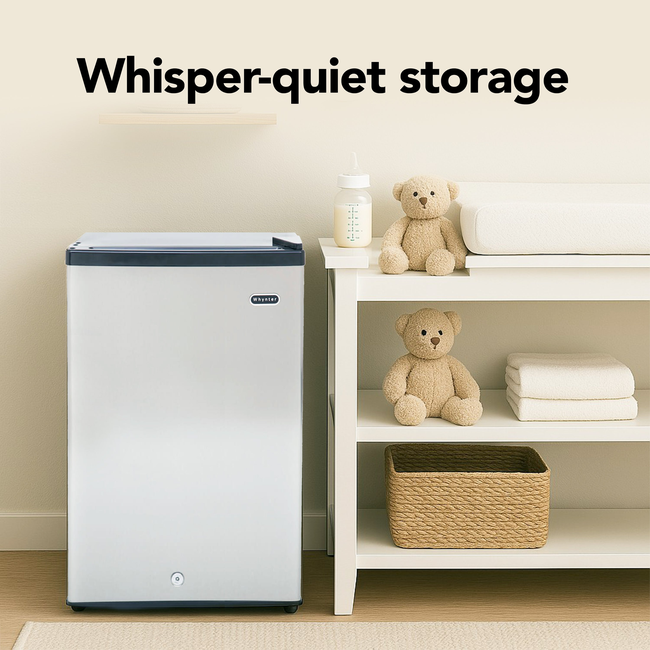 Whynter Stainless Steel Upright Freezer, 2.1 cu ft Stainless Steel CUF-210SS-gallery-47033927008504