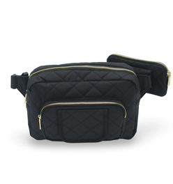 The Jetsetter Mini Diaper Bag - Black