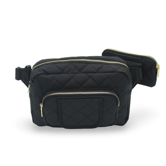 The Jetsetter Mini Diaper Bag - Black