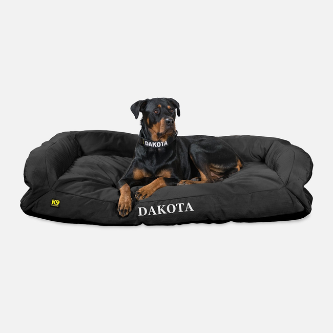 Tough Ripstop™ Rectangle Bolster Pillow Dog Bed-gallery-35523801120907