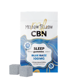 Sleep CBN Gummies 100mg - Blue Razz