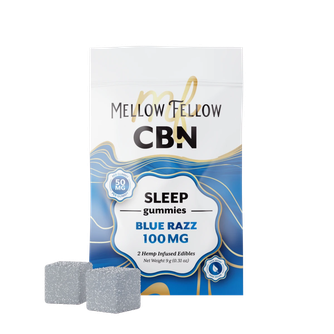 Sleep CBN Gummies 100mg - Blue Razz