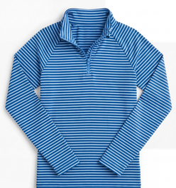 Juli Littles Striped 1/4 Zip