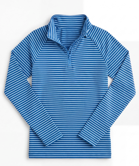 Juli Littles Striped 1/4 Zip
