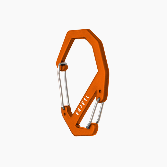 Double Gated Carabiner | Orange-gallery-30553455853703