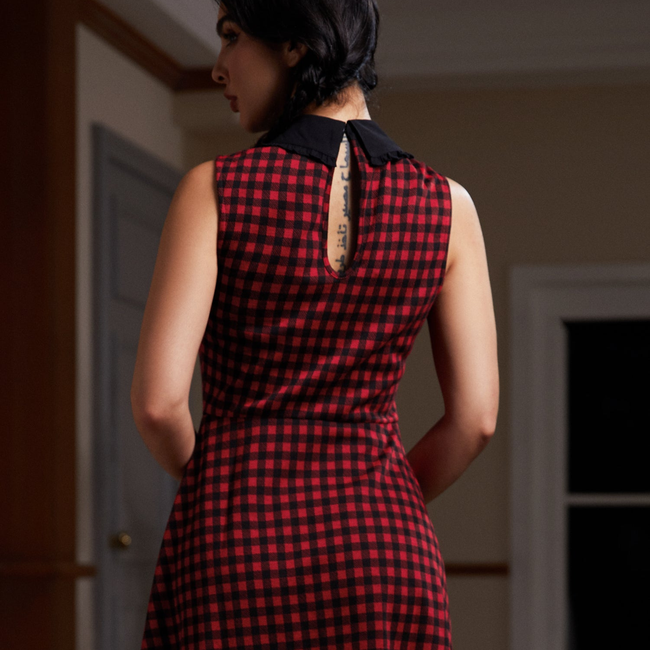 November Nostalgia Flare Dress-gallery-37244112142507