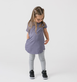 Cloud Rolled Sleeve Dress