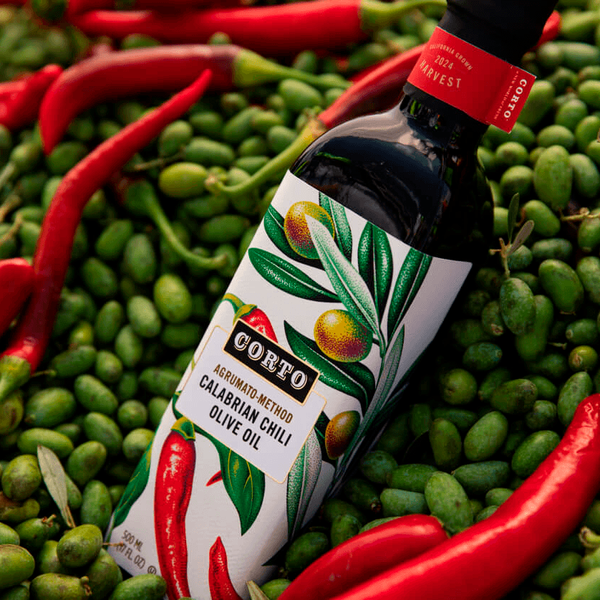 Corto Olive Co. Unveils Harvest 2024, Limited-Edition Agrumato-Method Calabrian Chili Olive Oil to Spice Up Fall and Holiday Dishes