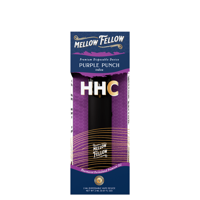 HHC Premium 2ml Disposable Vape - Purple Punch (Indica)-gallery-37045919908046