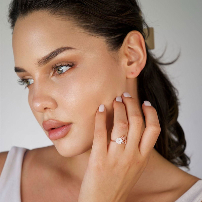 Cherry Blossom Adjustable Ring-gallery-30351418818618