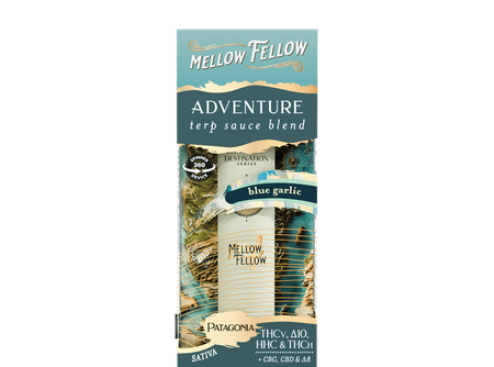 Adventure Blend - Terp Sauce 1ml Disposable Spinner Vape - Blue Garlic (Sativa)