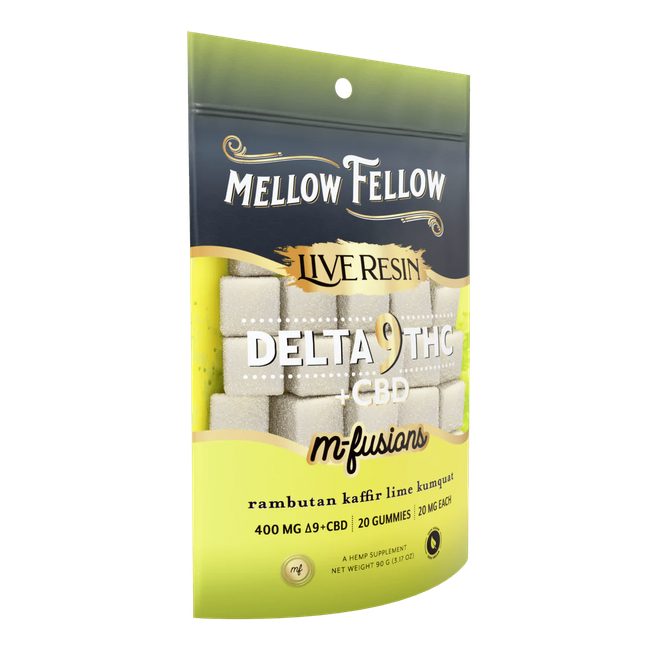 Delta 9 Live Resin Edibles 400mg - Rambutan Kaffir Lime Kumquat-gallery-37327663005902