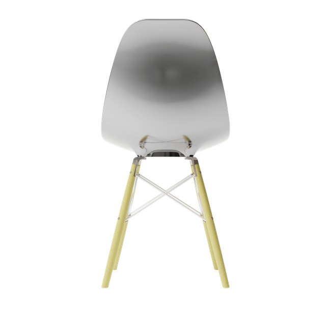 Metallic Slate MicroShell Chair™-gallery-47786859299102