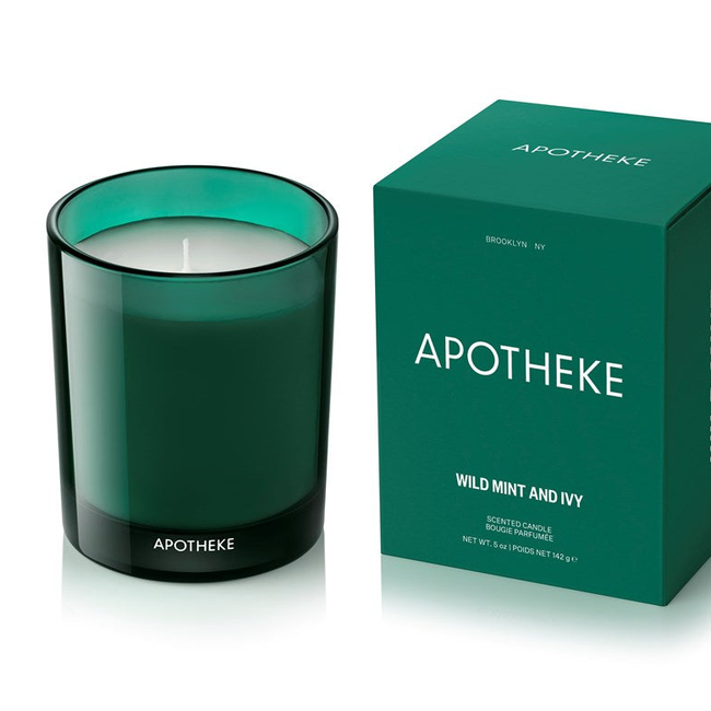 Wild Mint and Ivy Petite Candle-gallery-59797615411566